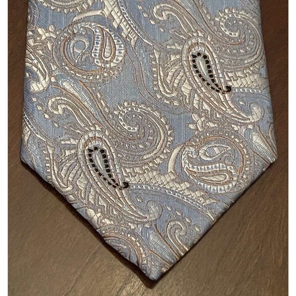 Chereskin Blue Hand Made 100% Polyester Men’s Neck Tie Made In China